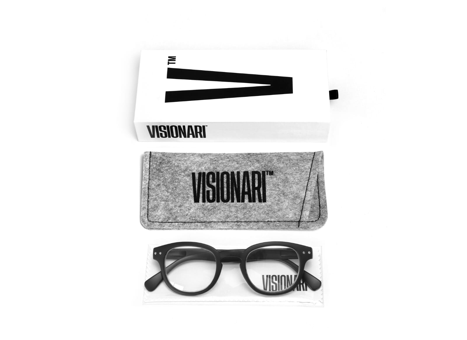 Visionari Light Panto — Preto fosco — Leitura