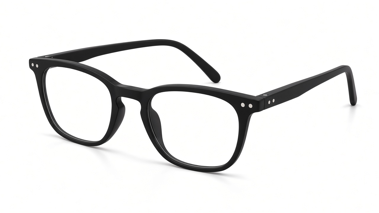 Visionari Light Quadrado — Preto fosco — Leitura, armação
