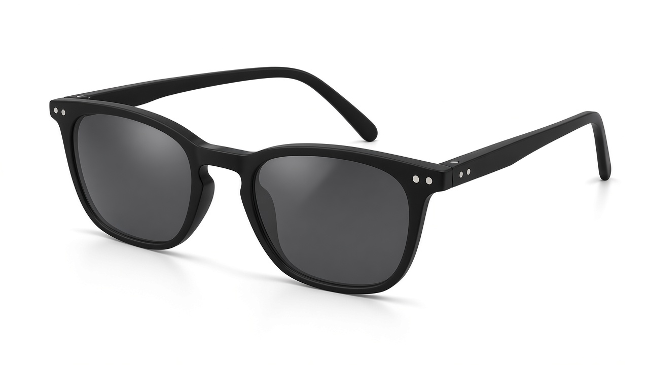 Visionari Light Quadrado — Preto fosco — Sol, armação